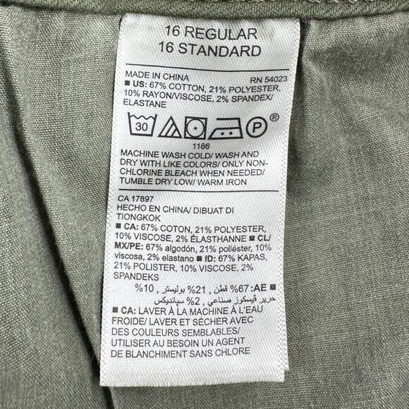 Old Navy Rockstar Green Distressed Mid Rise Skinny Jeans Womens Size 16 Regular - Picture 4 of 7